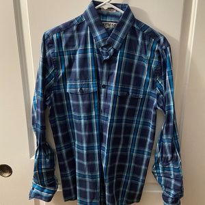 Men's Fitted Express Button Down Shirt